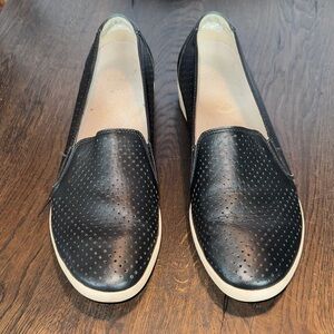 Dansko Odina Milled Nubuck Perforated Slip On Shoes